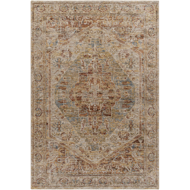 Pilade Oriental Indoor Rug, Round 5'3"