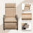 Recliner Patio Chair with Cushions-1407145557
