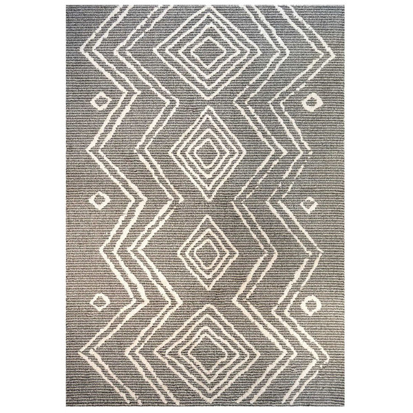 Gracie Oaks Grattan Shaggy Grey Rug | Wayfair.ie