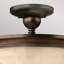 Vancamp Glass Semi Flush Mount