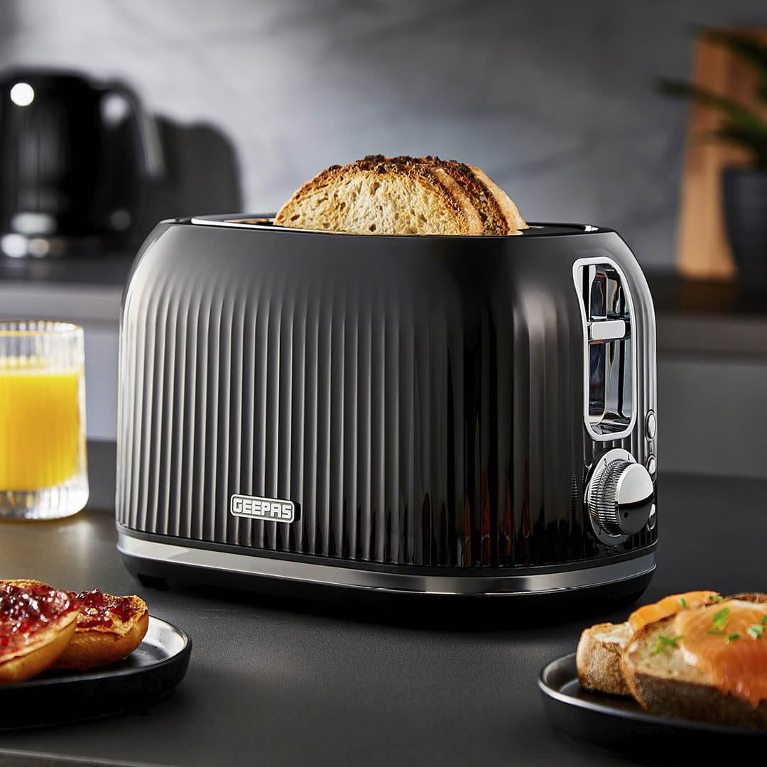 GEEPAS 23L Digital Microwave Oven, Kettle & Toaster Kitchen Combo Set | 3000W Rapid Boil Cordless Jug Kettle | 1600W Toastie Machine | 60 Min Timer 8