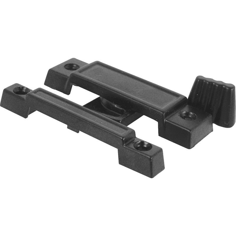Prime-Line Window Sash Lock, Cam Action, Universal, Black