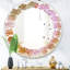 Miroir mural Crystals of Amethyst Leaves-45635627-123247462