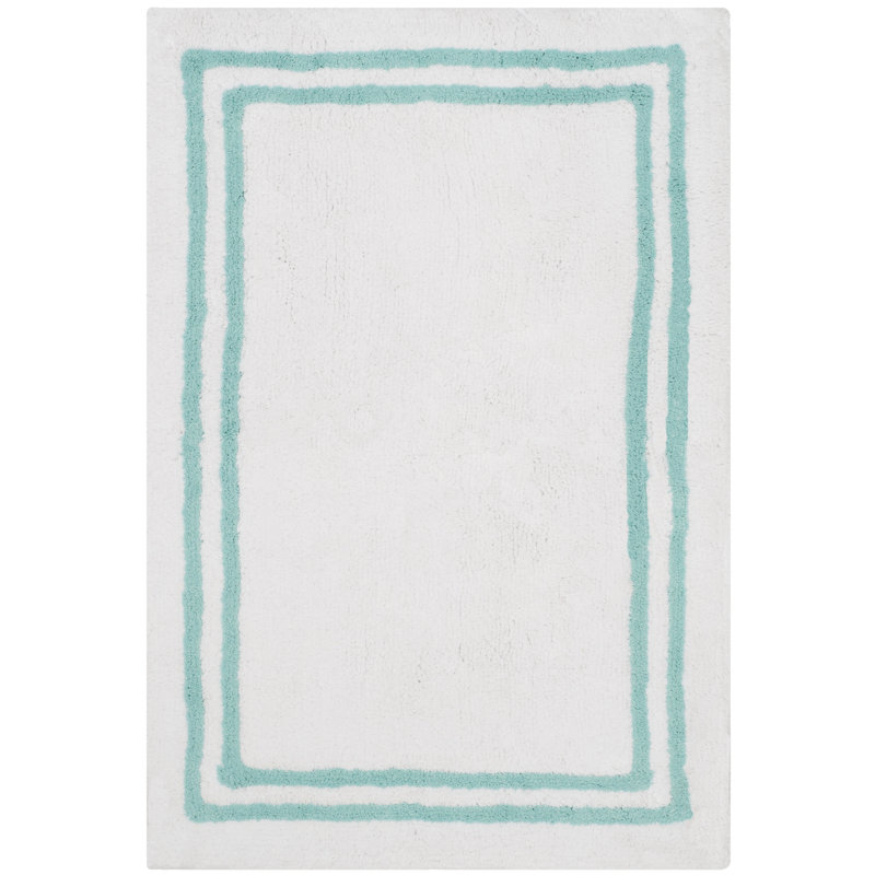 Plush Master Bath Hand Tufted Cotton Rug