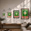 Gin and Tonic Retro - Framed Print-651277197-651277206