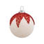 14cm Handmade Solid Colour Glass Ball Ornament