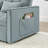 54.33 Inch Versatile Foldable Sofa Bed In 3 Lengths