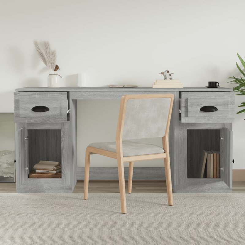 Eatontown Computer Desk, Grey Sonoma