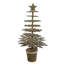 Pièce de table d'arbre glamour rétro