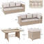 Prweitt Rattan 9 - Person Seating Group with Cushions, UKFR Certified-124911476