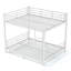 Lit superposé blanc pour enfants TwinPeak convertible en deux lits indépendants-133452193