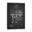 «Razor Charcoal Brevet Blueprint» par Aged Pixel, reproduction sur toile tendue sur châssis-74873870-22519582