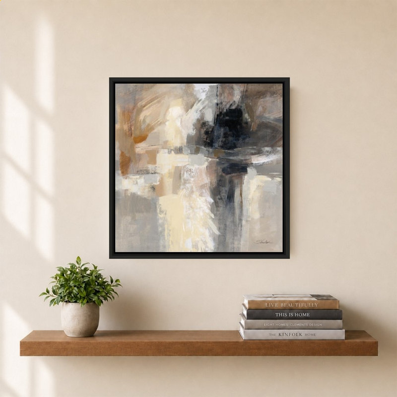 Wings by Silvia Vassileva - Graphic Art on Canvas, 34" H x 34" W