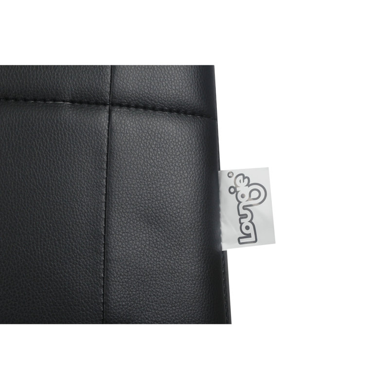 Chaise berçante pour jeux vidéo Loungie Rockme, Noir