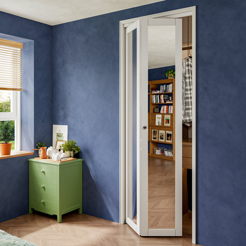 Porte pliante en bois manufacturé 77,8 po, 36" x 96"