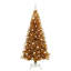 vidaXL Christmas Tree with 150 LEDs with Stand Gold PET-1814870464