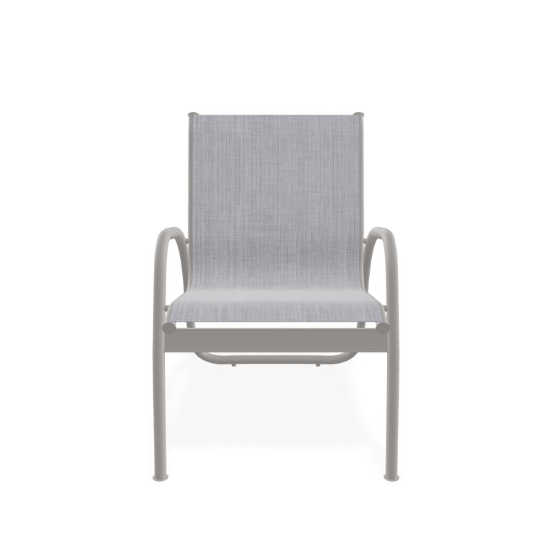 Fauteuil de patio Gardenella, Gris chaleureux texturé, Bijou