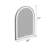 Brulotte Metal Arch LED Mirror-320043916-320043917