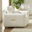 Méridienne rembourrée en tissu Sef, canapé moderne, canapé d'appoint-428014551