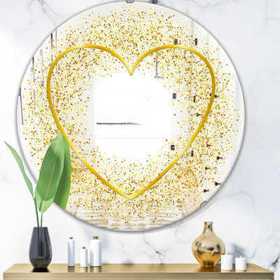 Love and Glitter Vanity Mirror