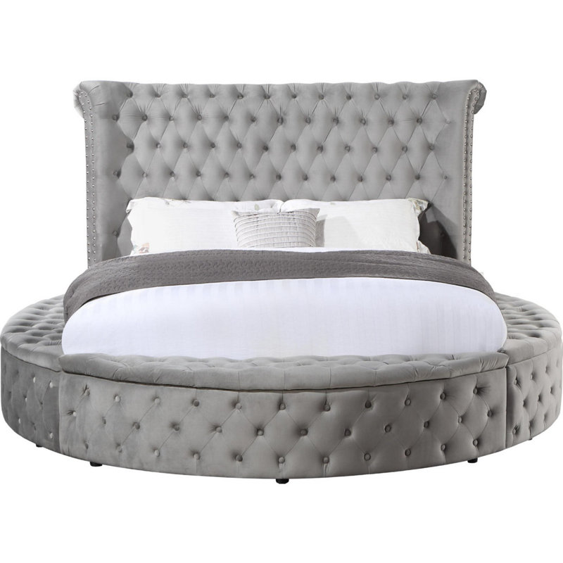 Graycin Upholstered Platform Storage Bed, King