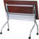 Preference Rectangle Flip Top Training Table with Casters and Modesty Panel and Cable Management