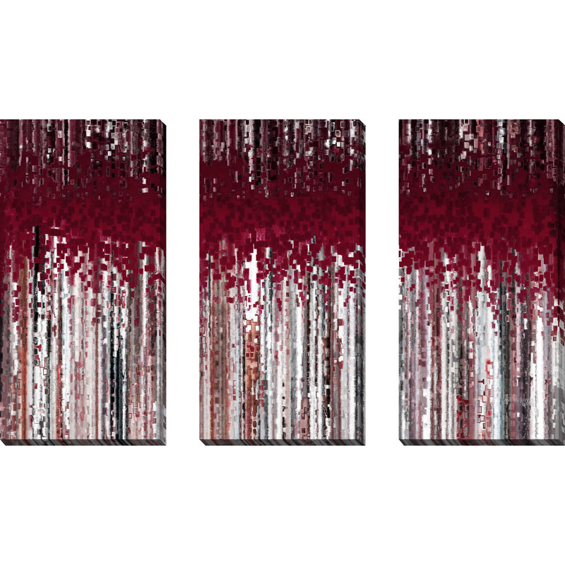 Marc 8:34. «Deny Yourself and Follow» par Mark Lawrence - ensemble de 3 impressions sur toile tendue