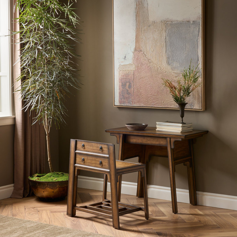 Zhang Solid Wood Writing Desk