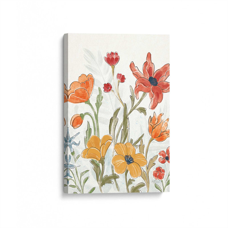 «Garden Melody in Bloom II», reproduction sur toile, Toile tendue, H 48 po x l 32 po x P 1,25 po