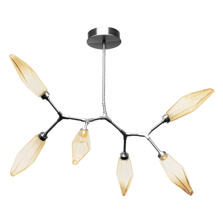 Rock Crystal LED Chandelier