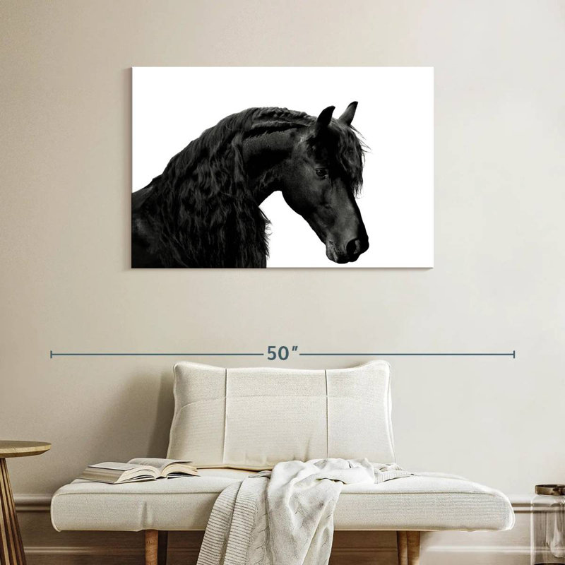 Classic Black I, 26" H x 39" W