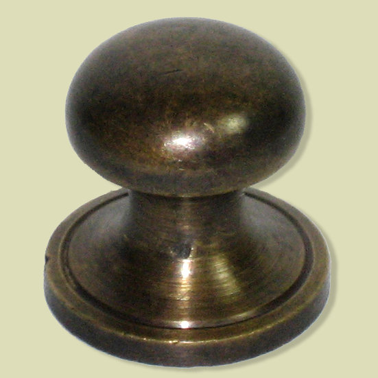Mushroom Knob, 0.75" H x 0.75" W x 0.63" D