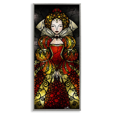 Royal Elizabeth I Portrait Framed Giclee, design by Mandie Manzano
