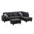 Palmer Square Upholstered L-Shaped Sectional-1294821363-1294821373