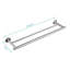 Porte-serviettes mural 23,6 po-112872747