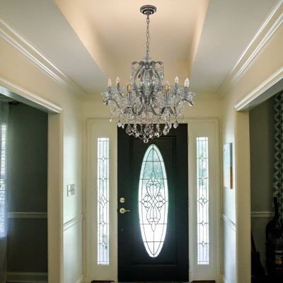 Lustre en cristal 8 lumières Cotten