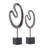Andere 2 Piece Metal Sculpture Set-60947011