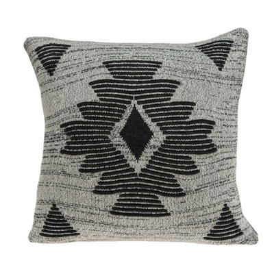Parkland Collection Shosa Southwest Grey Throw Pillow