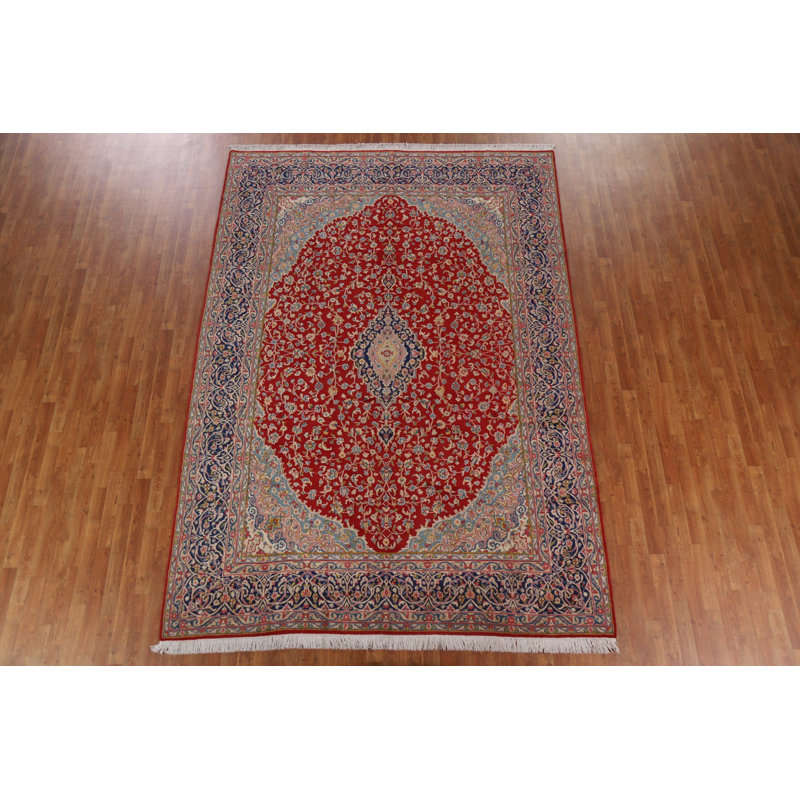 Tapis persan à motif floral Kerman