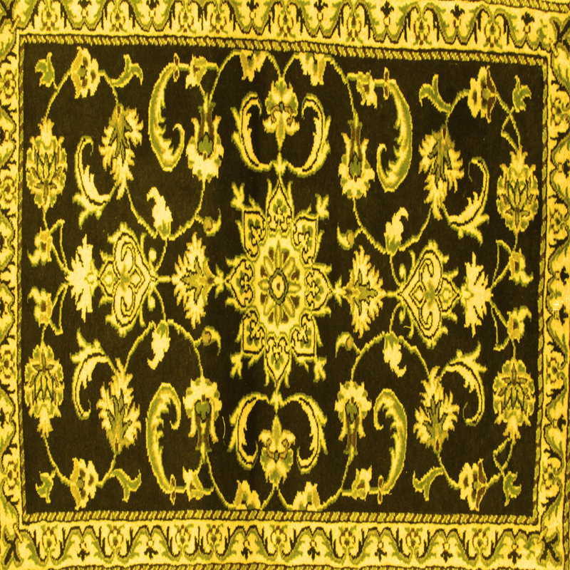 Mashawnda Washable Oriental Indoor Rug, Square 8'