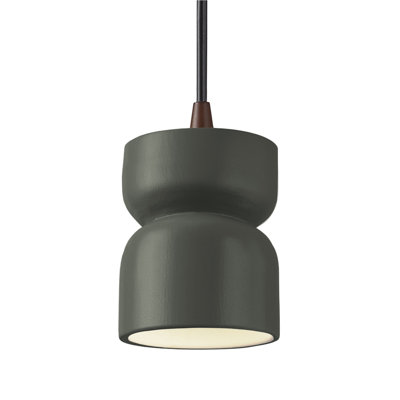 Leni Ceramic Hourglass Single Pendant