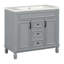 Meuble-lavabo moderne avec lavabo simple avec 2 portes, 2 tiroirs et armoire à miroir-1837283664