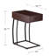Table de bout avec rangement Frame