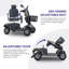 Scooter de mobilité robuste