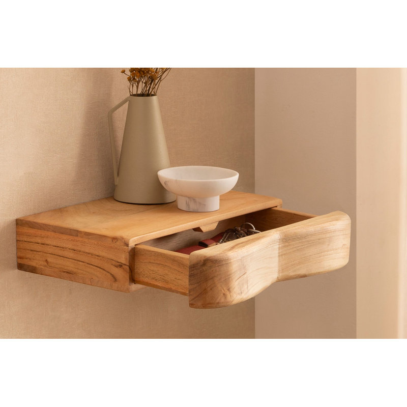 40cm W Solid Wood Bedside Table