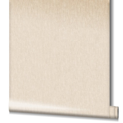 Earth Collection Textured Linen Effect Wallpaper Roll