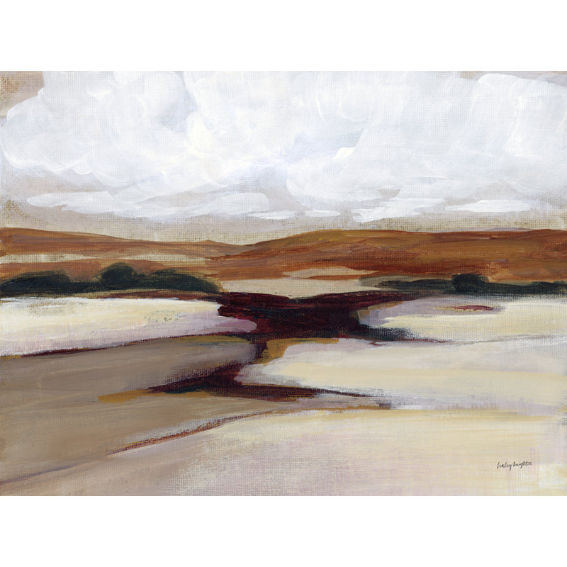 Cranberry Flats by Haley Knighten, 24" H x 32" W