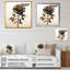 «Vintage Rosegold Elegance I», art mural rose-766000618-766000530