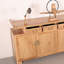 Buffet en bois d'orme fabriqué à la main