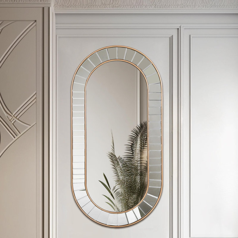 Pula Metal Flat Wall Mirror